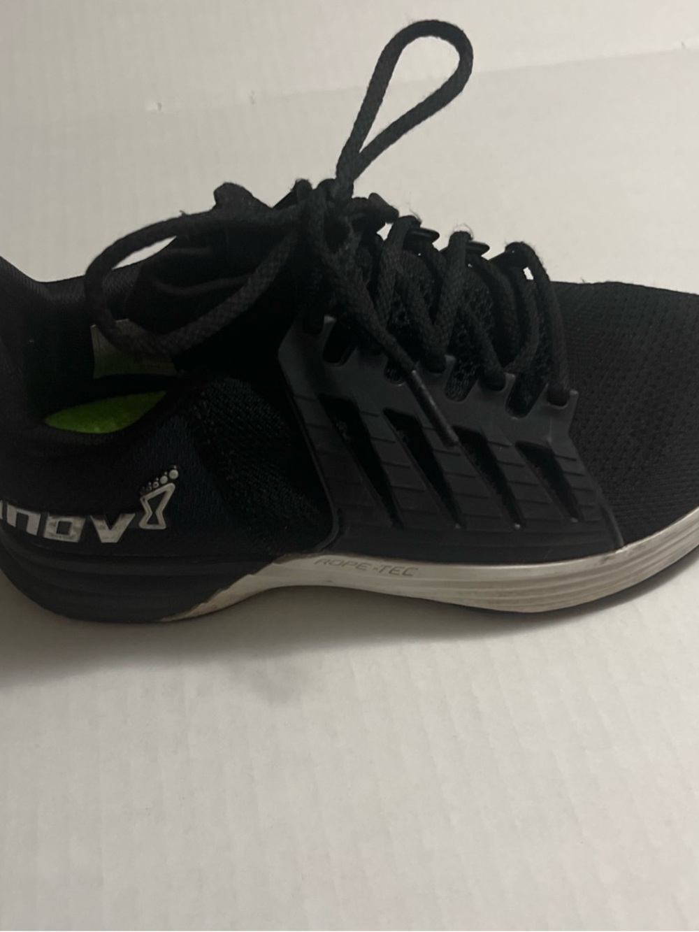 Inov-8 Men's Black Athletic Training Shoe with White Midsole
